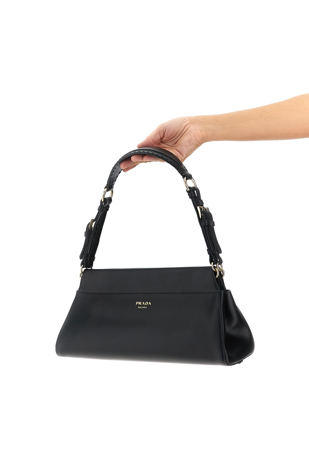 PRADA Nappa shoulder bag For Women 100% calfskin leather (Bos Taurus)