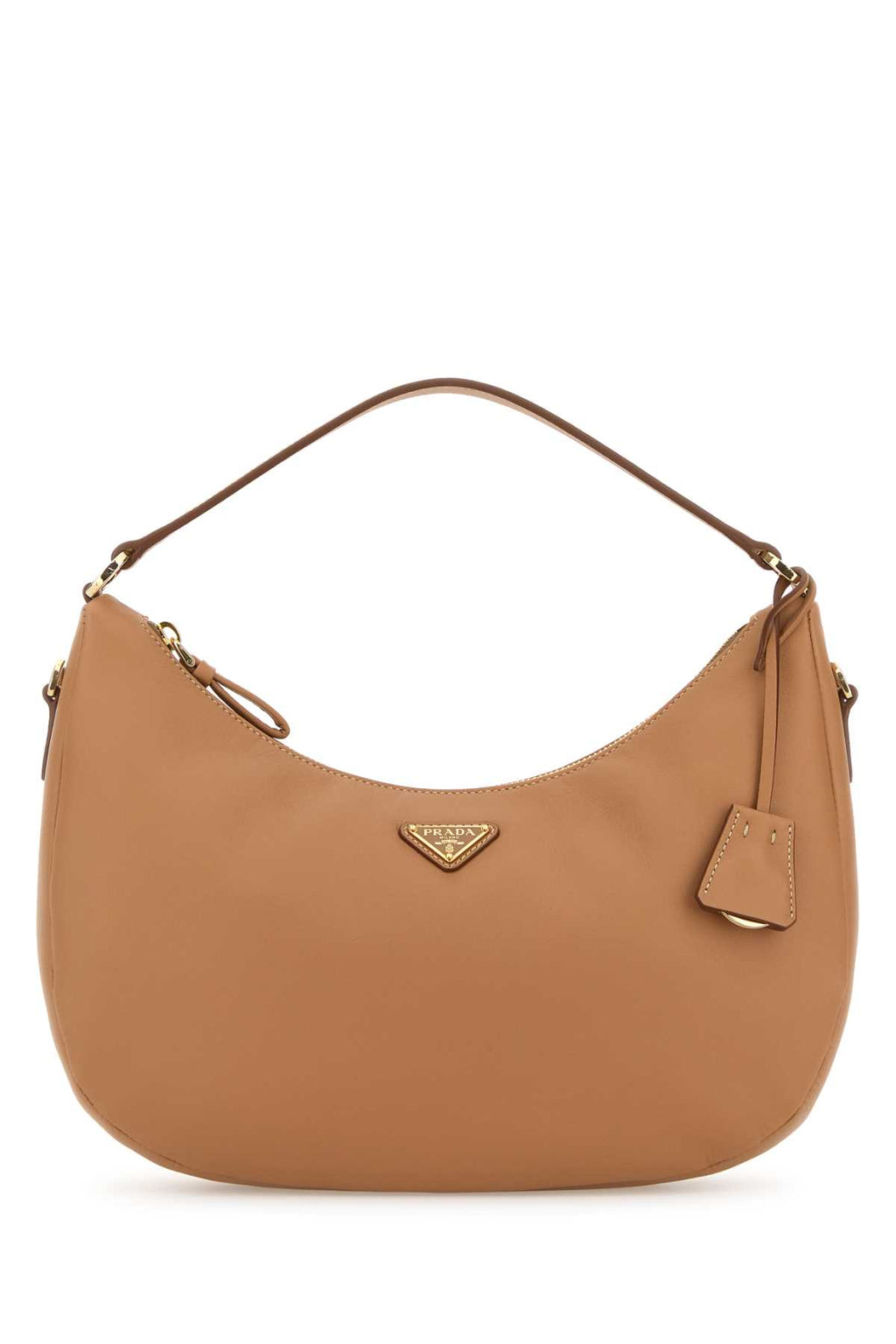 PRADA PELLE For Women Exterior: 100% Leather Lining: 100% Fabric Finishing: Golden metal