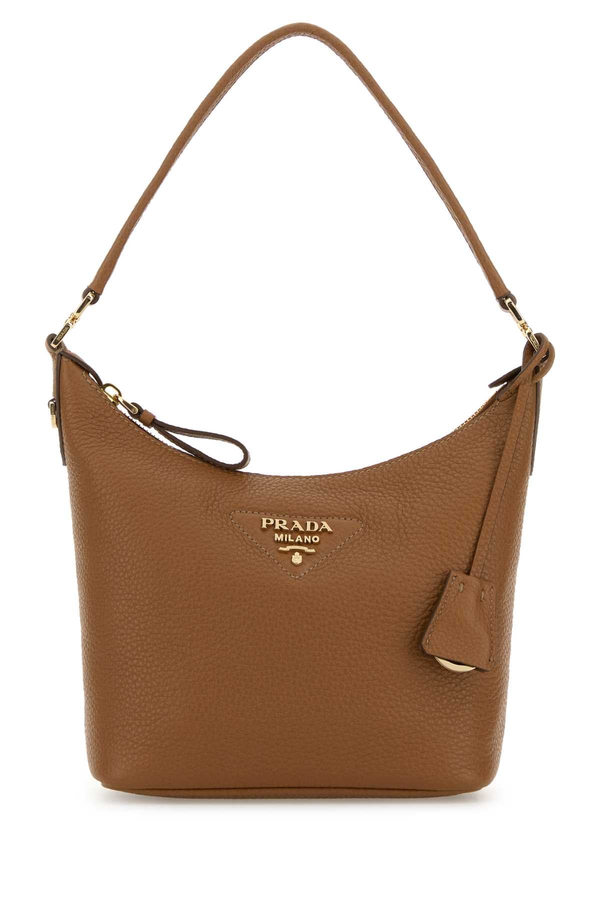 PRADA SACCA For Women Exterior: 100% Deer Lining: 100% Fabric Finishing: Golden metal