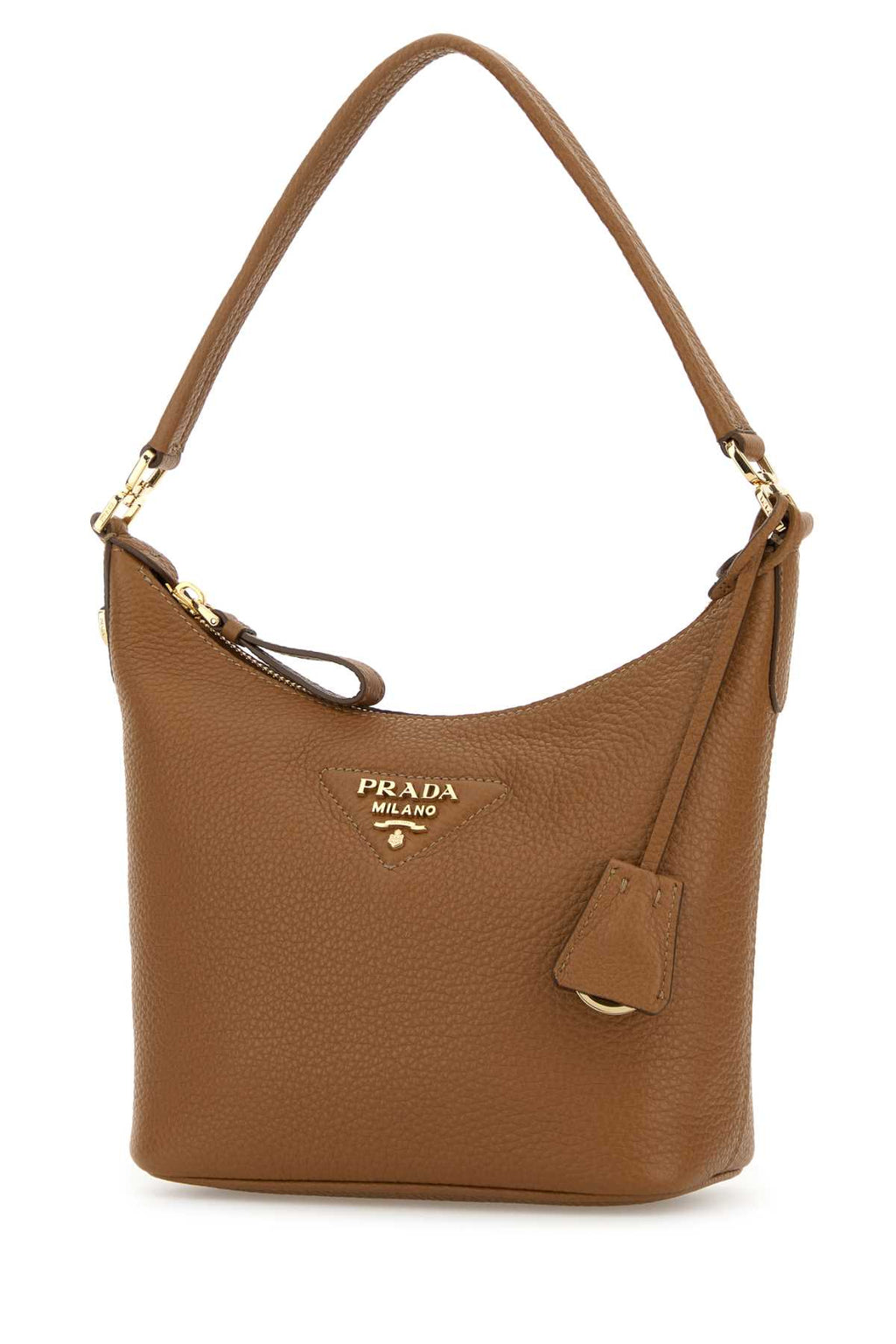 PRADA SACCA For Women Exterior: 100% Deer Lining: 100% Fabric Finishing: Golden metal