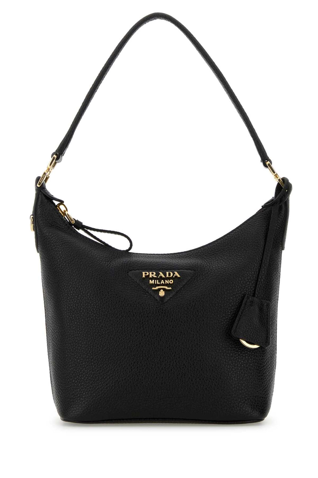 PRADA SACCA For Women Exterior: 100% Deer Lining: 100% Fabric Finishing: Golden metal