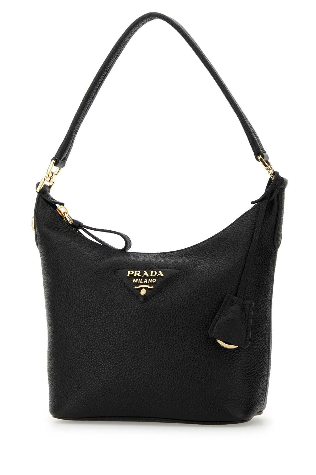 PRADA SACCA For Women Exterior: 100% Deer Lining: 100% Fabric Finishing: Golden metal