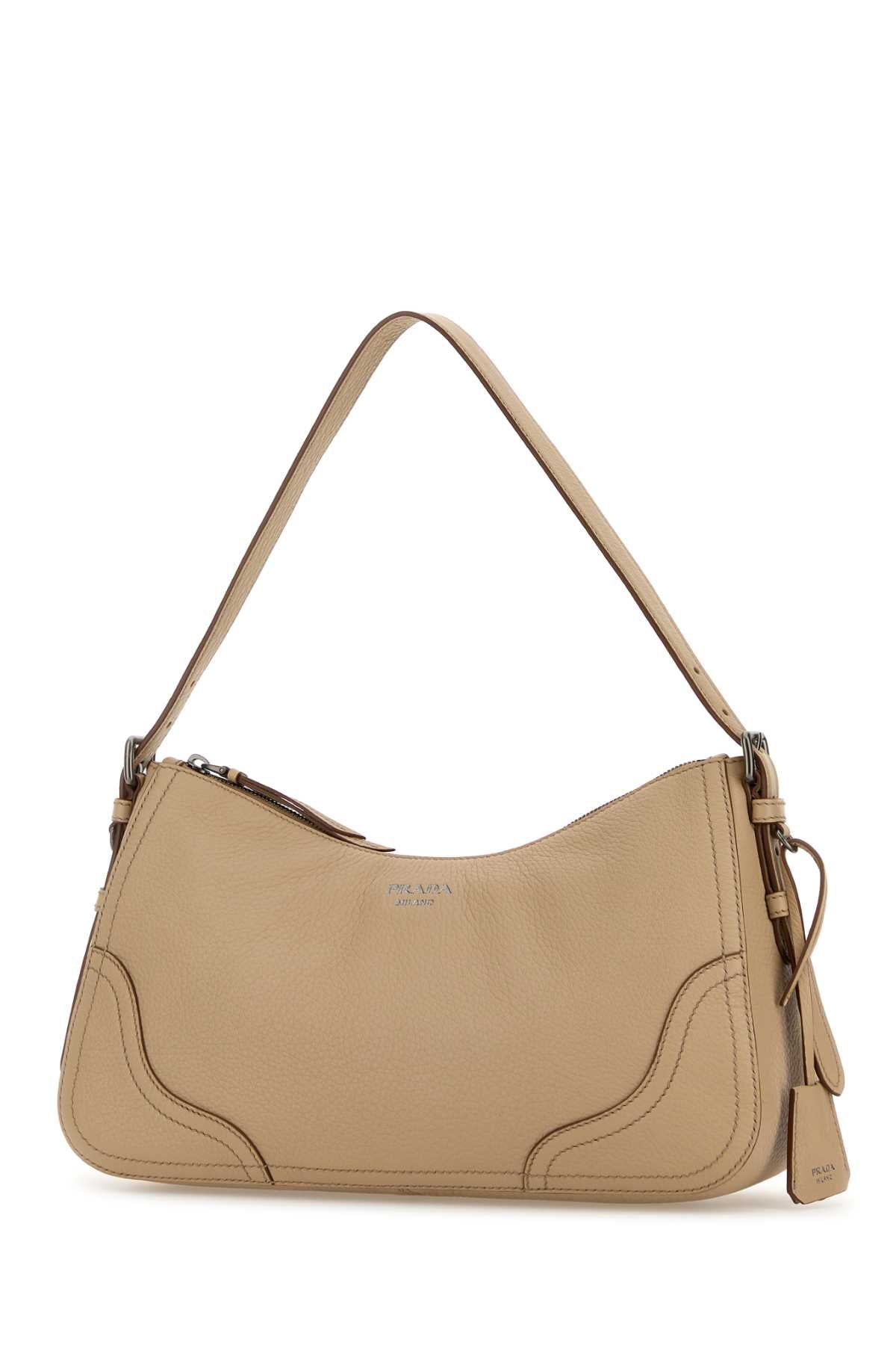 PRADA SACCA For Women Exterior: 100% Deer Lining: 100% Fabric Finishing: Ruthenium