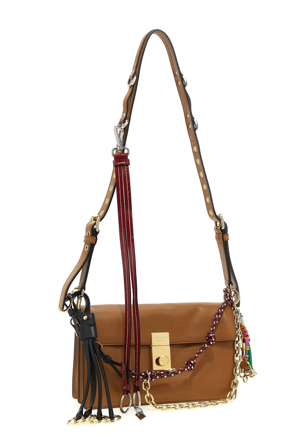 PRADA 'Prada Soft Sound' small shoulder bag For Women 100% calfskin leather (Bos Taurus)