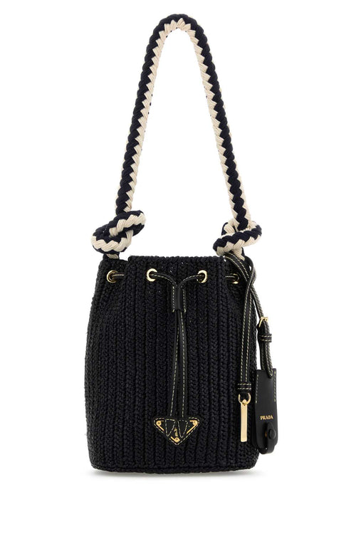 PRADA BORSE For Women Exterior: 100% Raffia Finishing: Golden metal