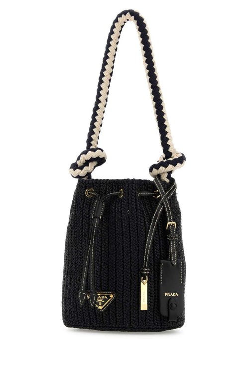 PRADA BORSE For Women Exterior: 100% Raffia Finishing: Golden metal