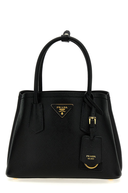 PRADA 'Prada Double' mini handbag For Women 100% calfskin leather (Bos Taurus)