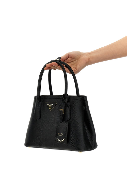 PRADA 'Prada Double' mini handbag For Women 100% calfskin leather (Bos Taurus)