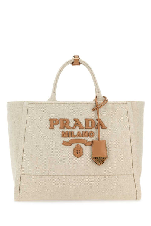 PRADA BORSA For Women Exterior: 100% Fabric Lining: 100% Fabric Finishing: Golden metal