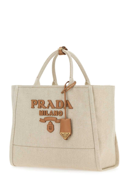 PRADA BORSA For Women Exterior: 100% Fabric Lining: 100% Fabric Finishing: Golden metal