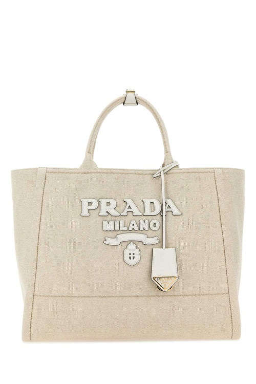 PRADA BORSA For Women Exterior: 100% Fabric Lining: 100% Fabric Finishing: Golden metal