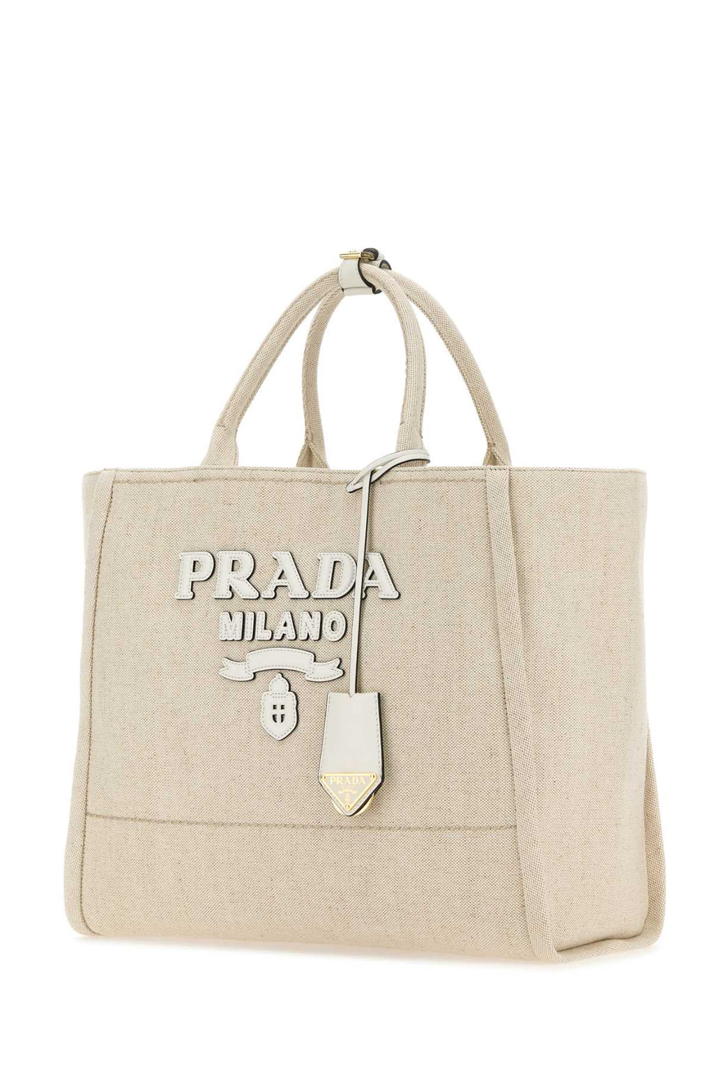 PRADA BORSA For Women Exterior: 100% Fabric Lining: 100% Fabric Finishing: Golden metal