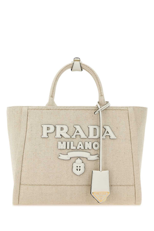 PRADA BORSA For Women Exterior: 100% Fabric Lining: 100% Fabric Finishing: Golden metal