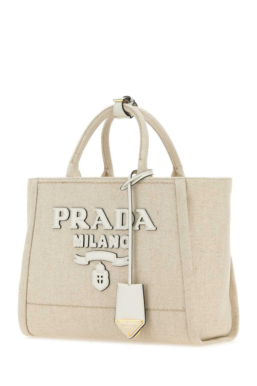 PRADA BORSA For Women Exterior: 100% Fabric Lining: 100% Fabric Finishing: Golden metal
