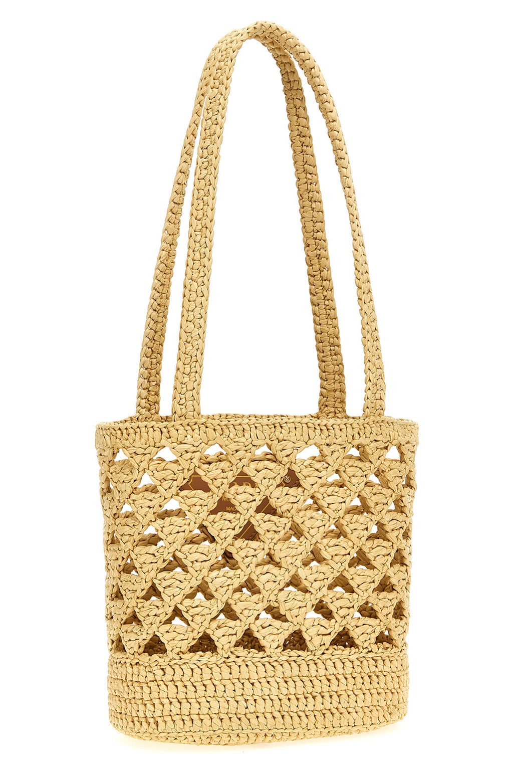 PRADA Crochet logo handbag For Women 100% viscose