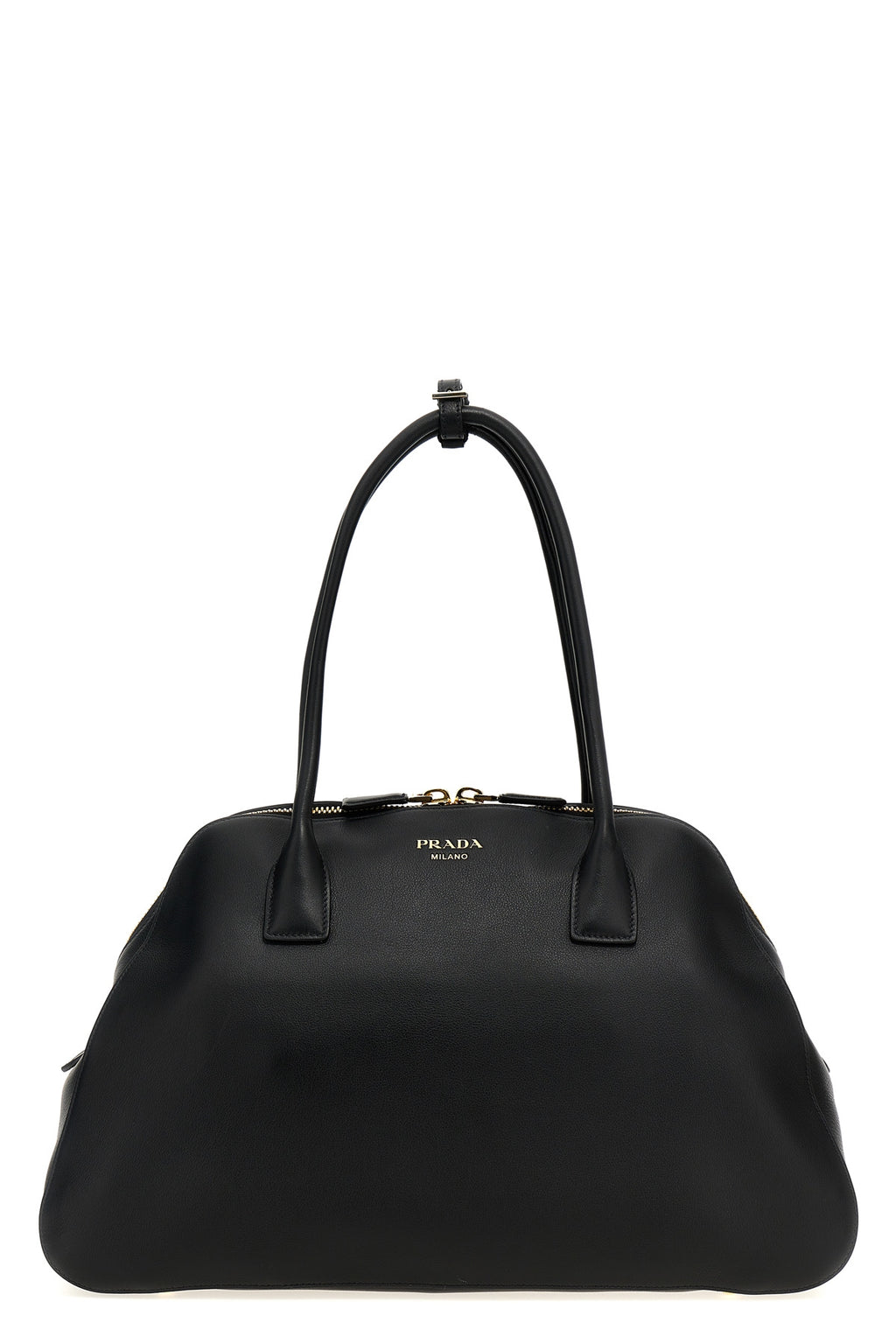 PRADA Medium leather shopping bag For Women 100% cow leather (bos taurus)