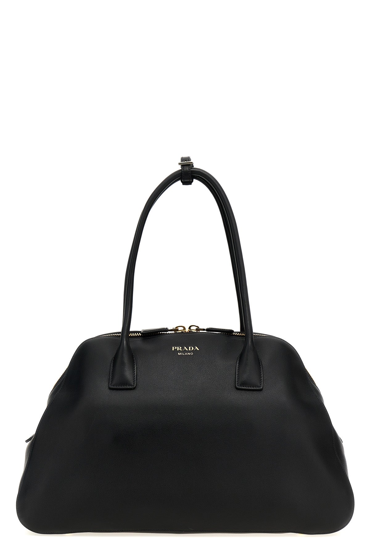 PRADA Medium leather shopping bag For Women 100% cow leather (bos taurus)