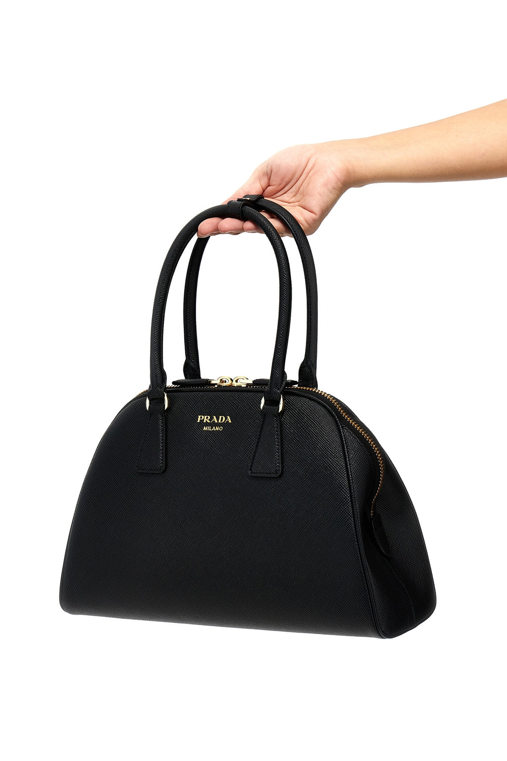 PRADA Saffiano midi handbag For Women 100% cow leather (bos taurus)