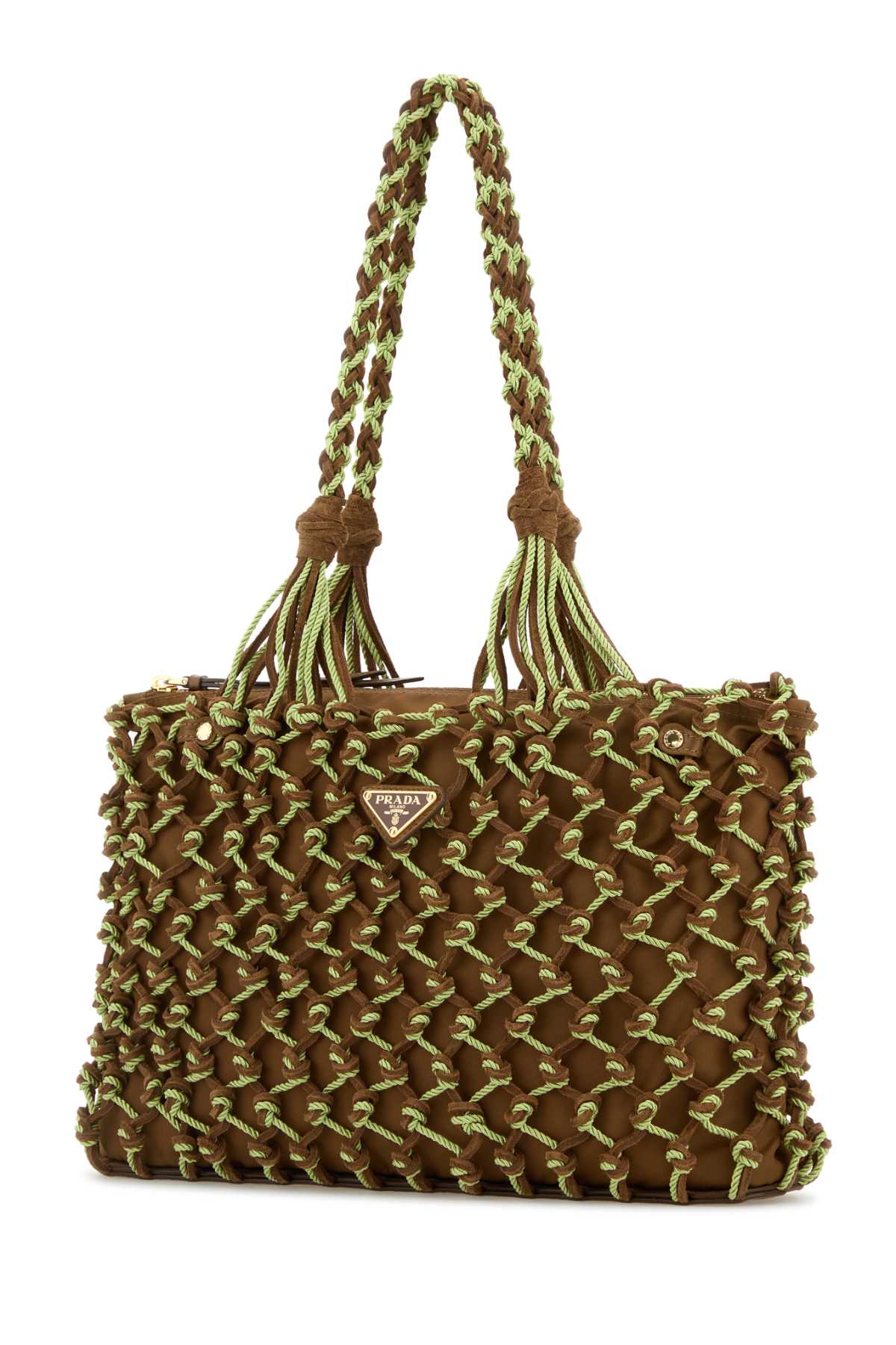 PRADA SHOPPING For Women 100%RECYCLEDPOLYAMIDE-100%CALFLEATHER