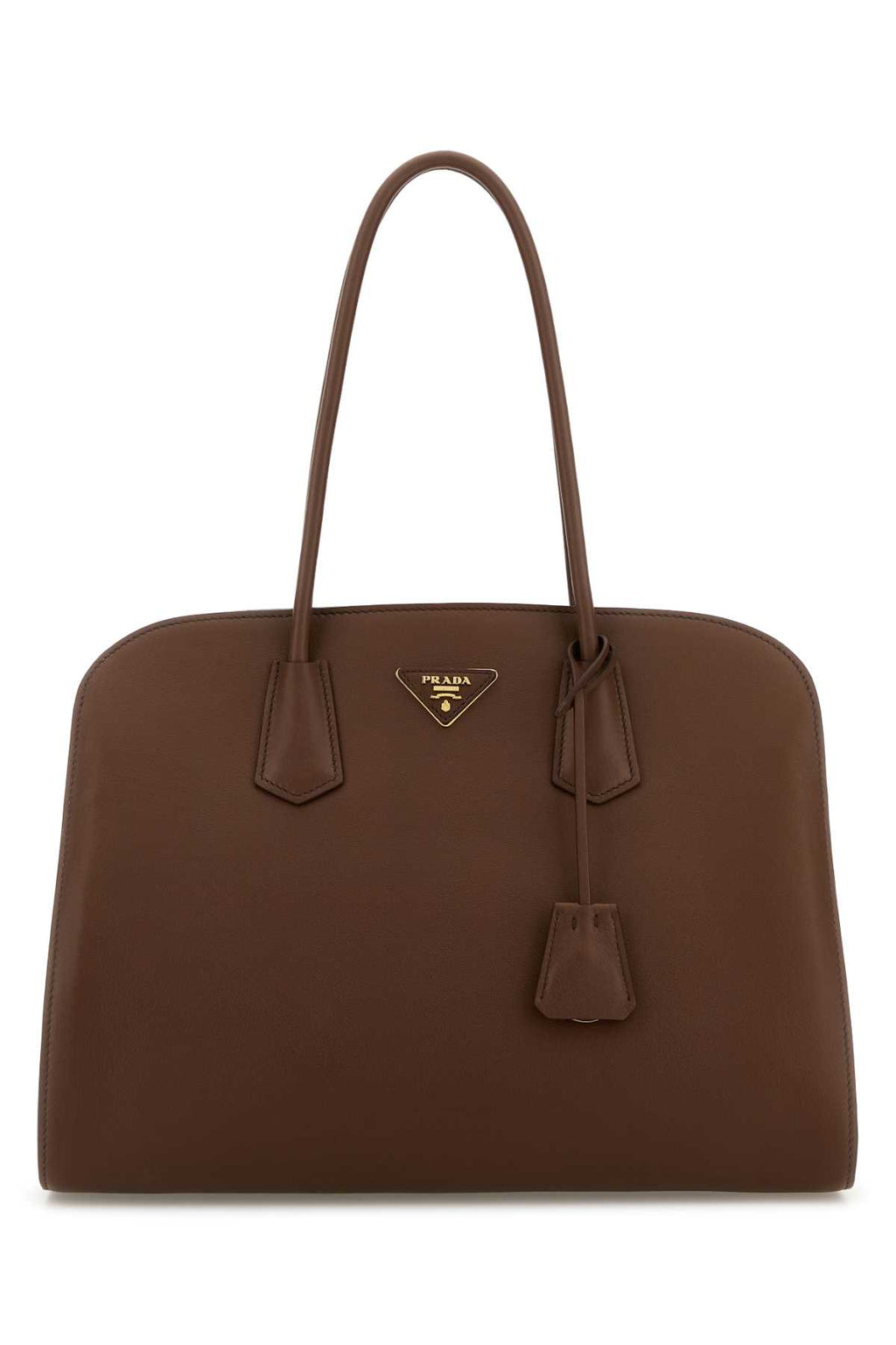 PRADA SHOPPING For Women Exterior: 100% Leather Lining: 100% Fabric Finishing: Golden metal