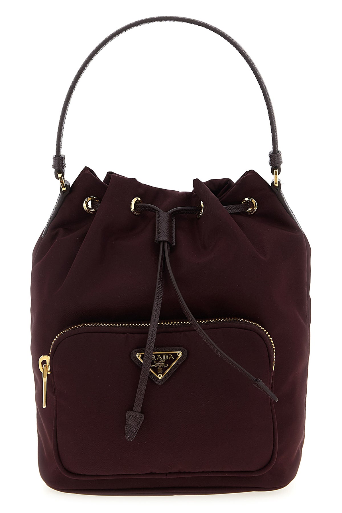 PRADA Vela bucket bag For Women 100% polyamide