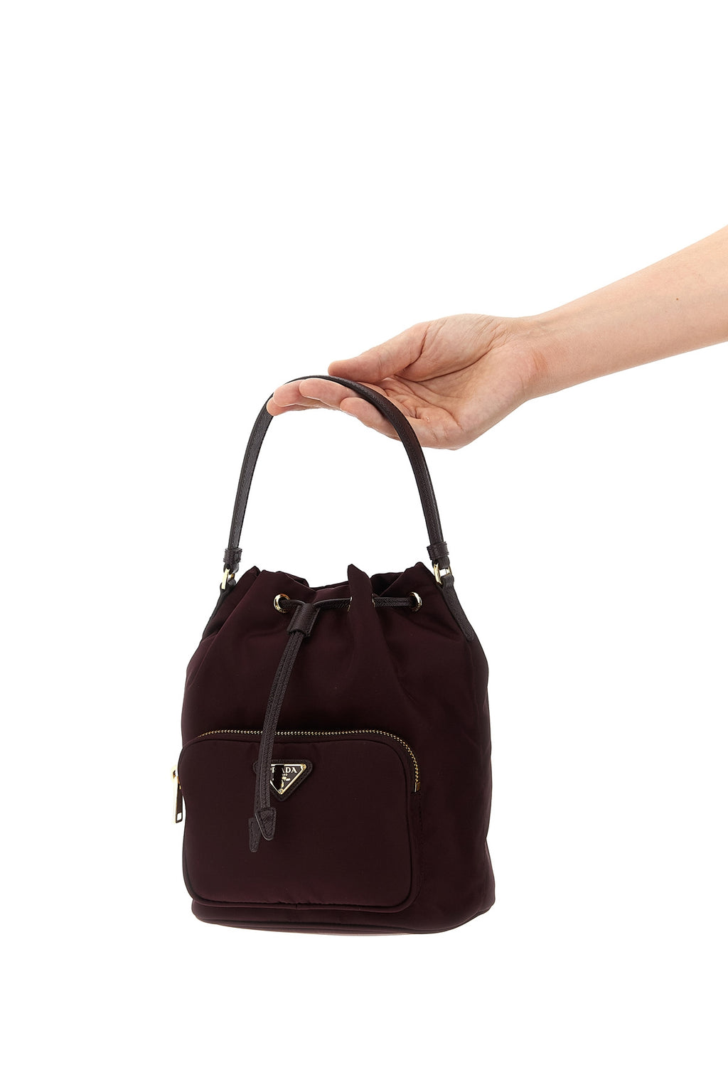PRADA Vela bucket bag For Women 100% polyamide