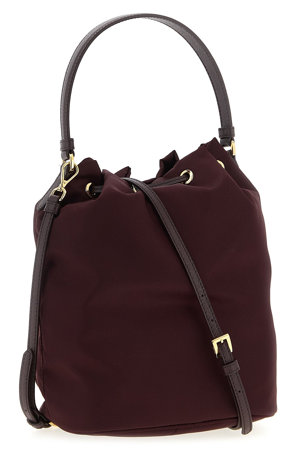 PRADA Vela bucket bag For Women 100% polyamide