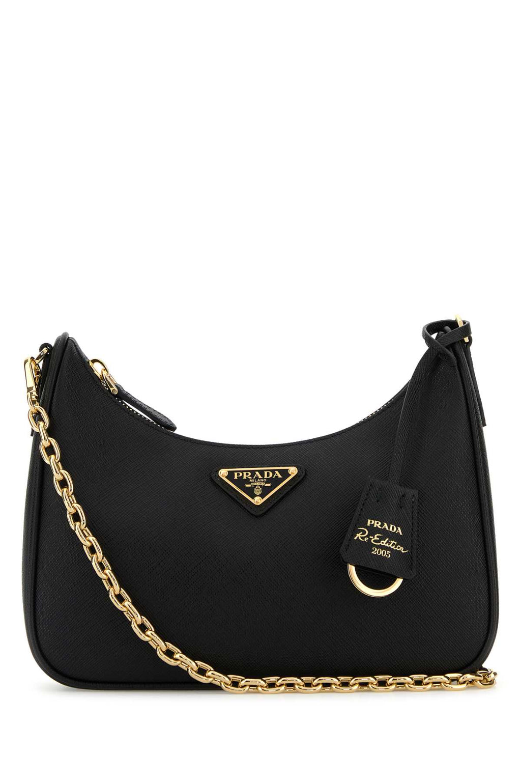 PRADA SHOULDER BAG WITH TRICK For Women 100%Vitello