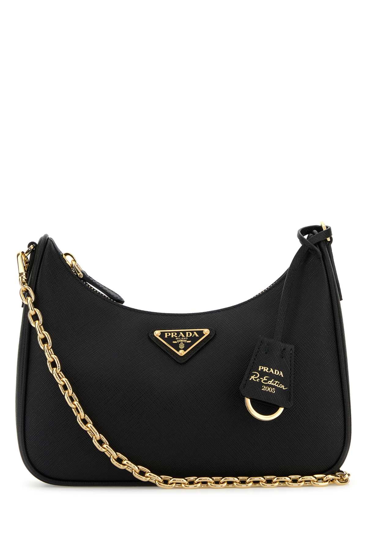 PRADA SHOULDER BAG WITH TRICK For Women 100%Vitello