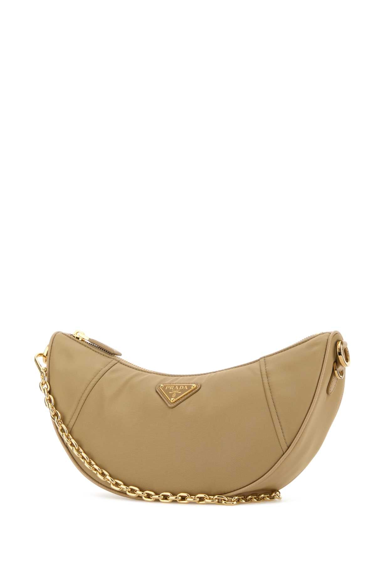 PRADA TESSUTO+PELLE For Women 100%POLIAMMIDERICICLATA-100%VITELLO
