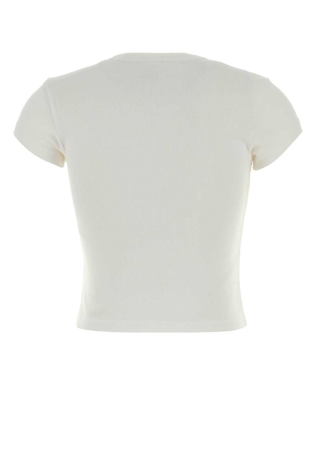 ALEXANDER WANG BABY TEE W/ HOTFIX GRAPHIC For Women Exterior: 100% Cotton