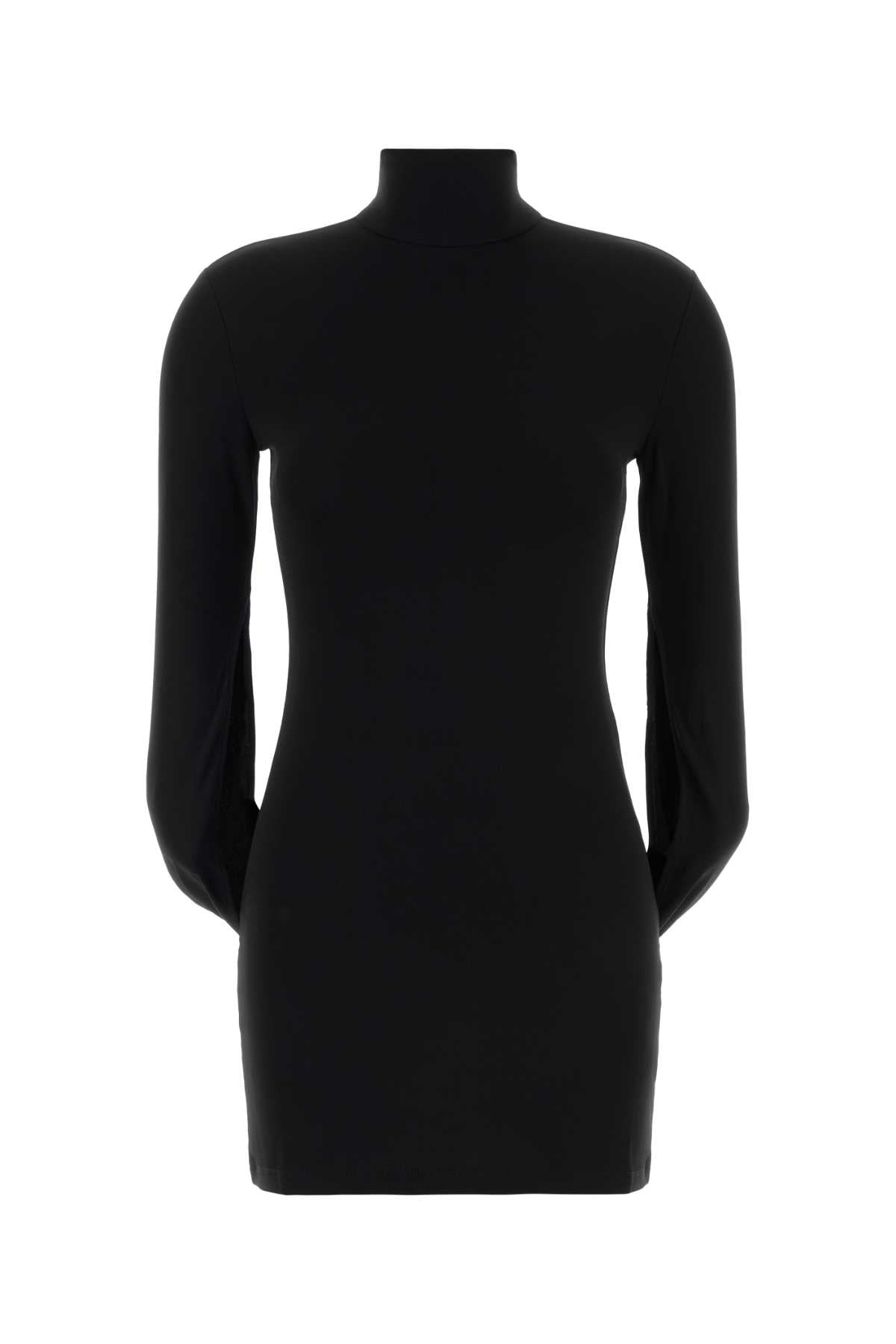 ALEXANDER WANG MINI DRESS W/ DRAPE BACK SLEEVES For Women Exterior: 98% Viscose 2% Elastane