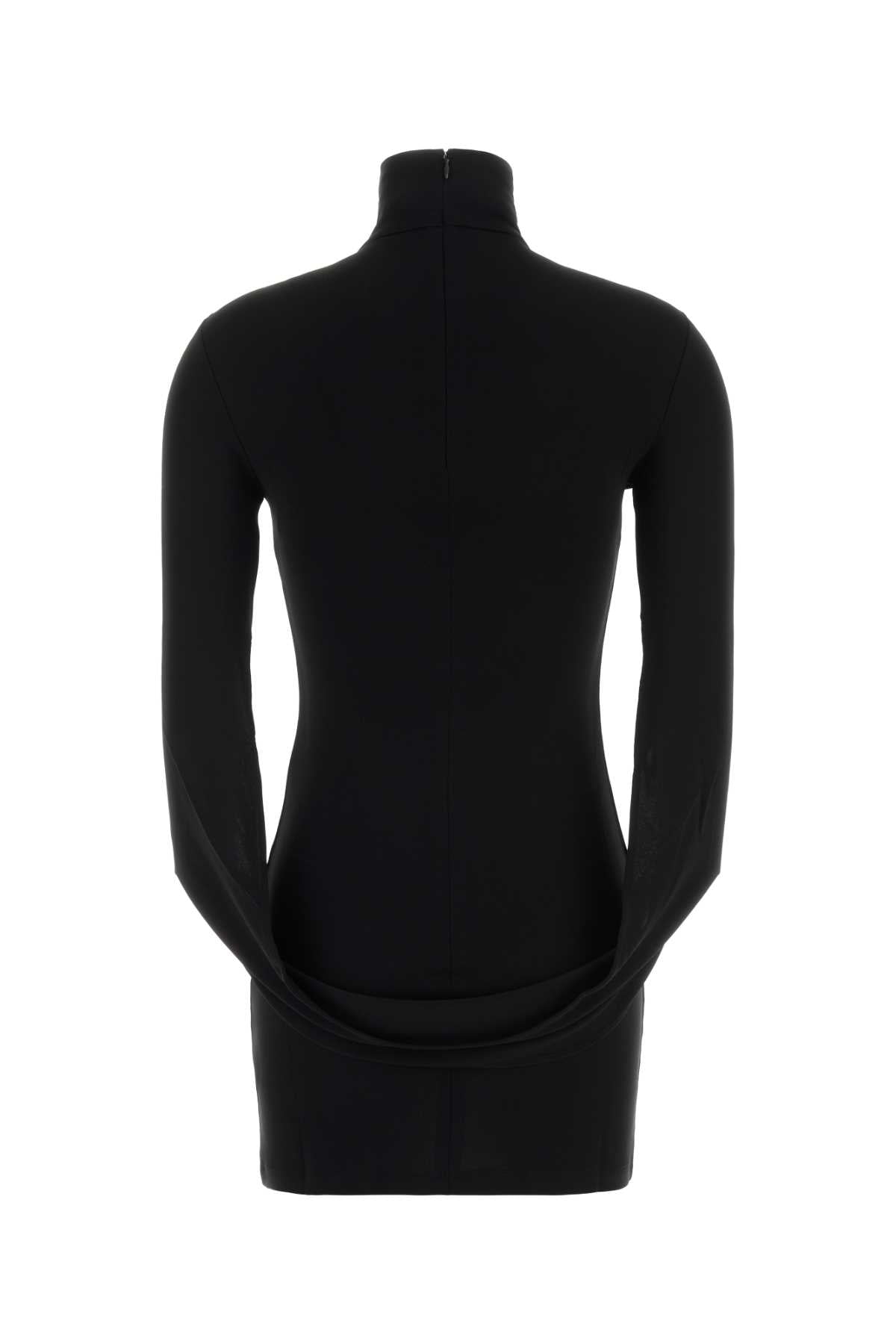 ALEXANDER WANG MINI DRESS W/ DRAPE BACK SLEEVES For Women Exterior: 98% Viscose 2% Elastane