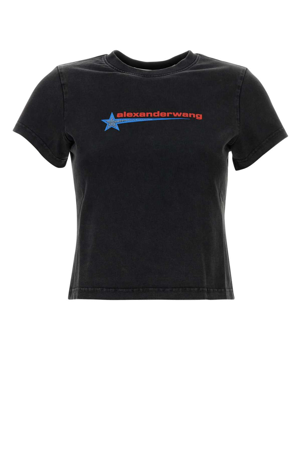 ALEXANDER WANG SHRUNKEN T-SHIRT W For Women Exterior: 100% Cotton