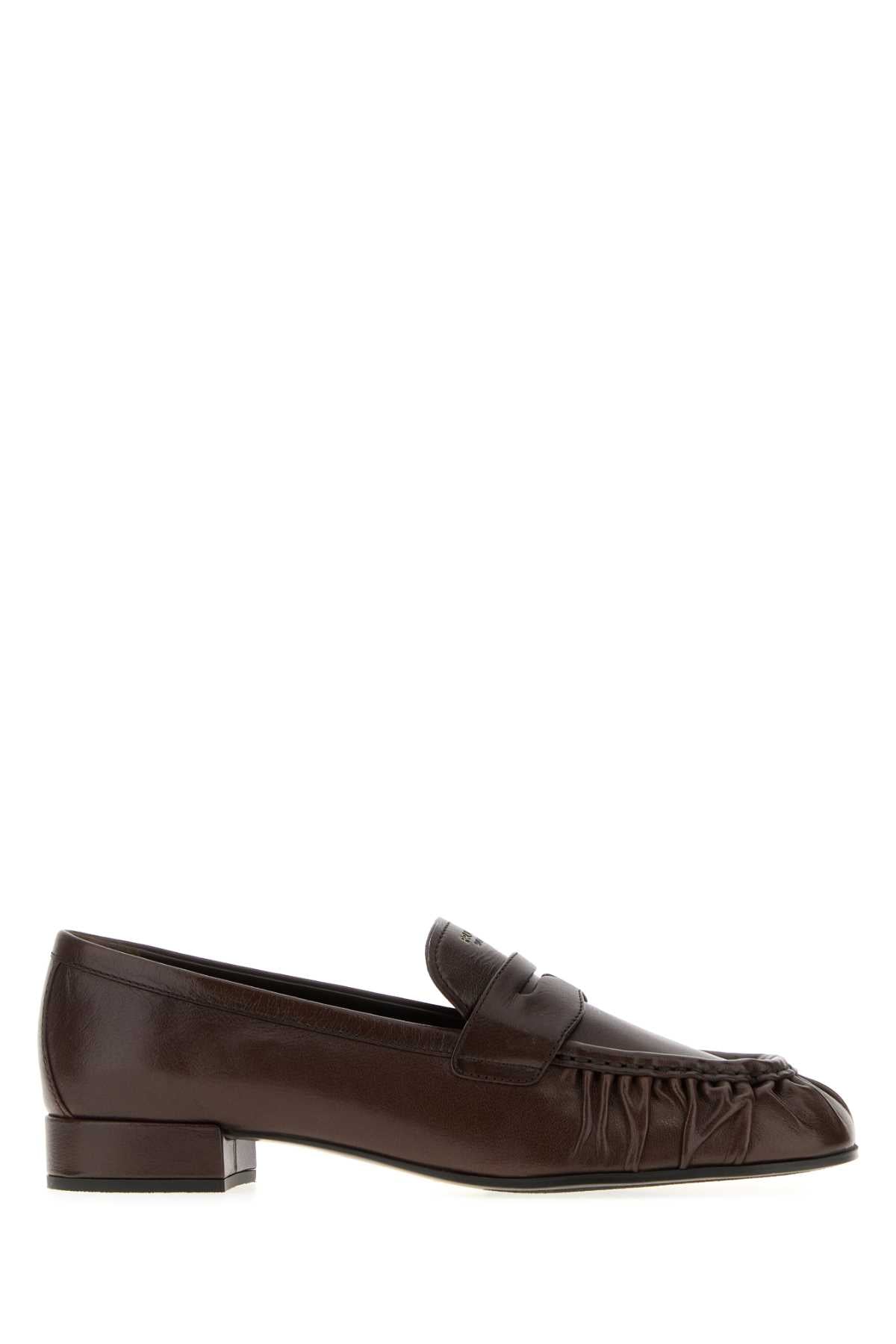 PRADA MOCASSINI For Women 100%BUFALO