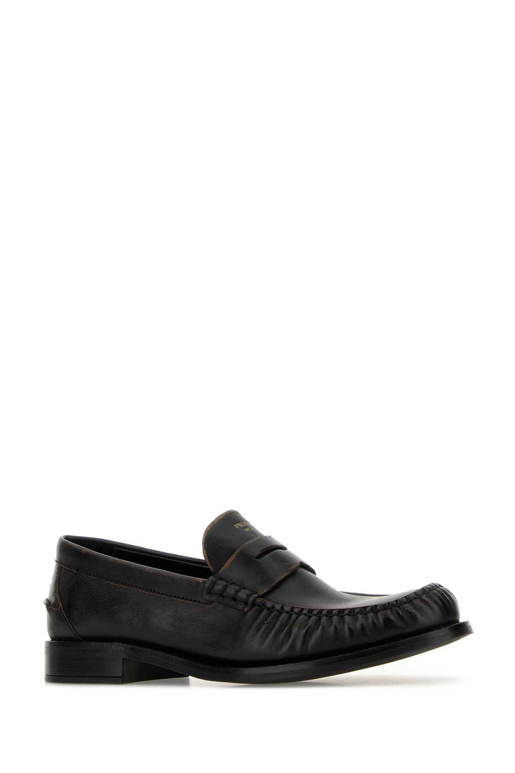 PRADA MOCASSINI For Women Exterior: 100% Calf Lining: 100% Leather Sole: Rubber