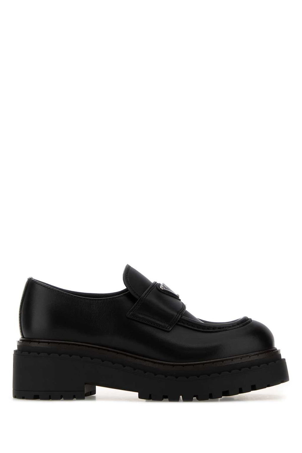 PRADA Double chocolate For Women Exterior: 100% Leather Interior: 100% Leather Sole: Rubber