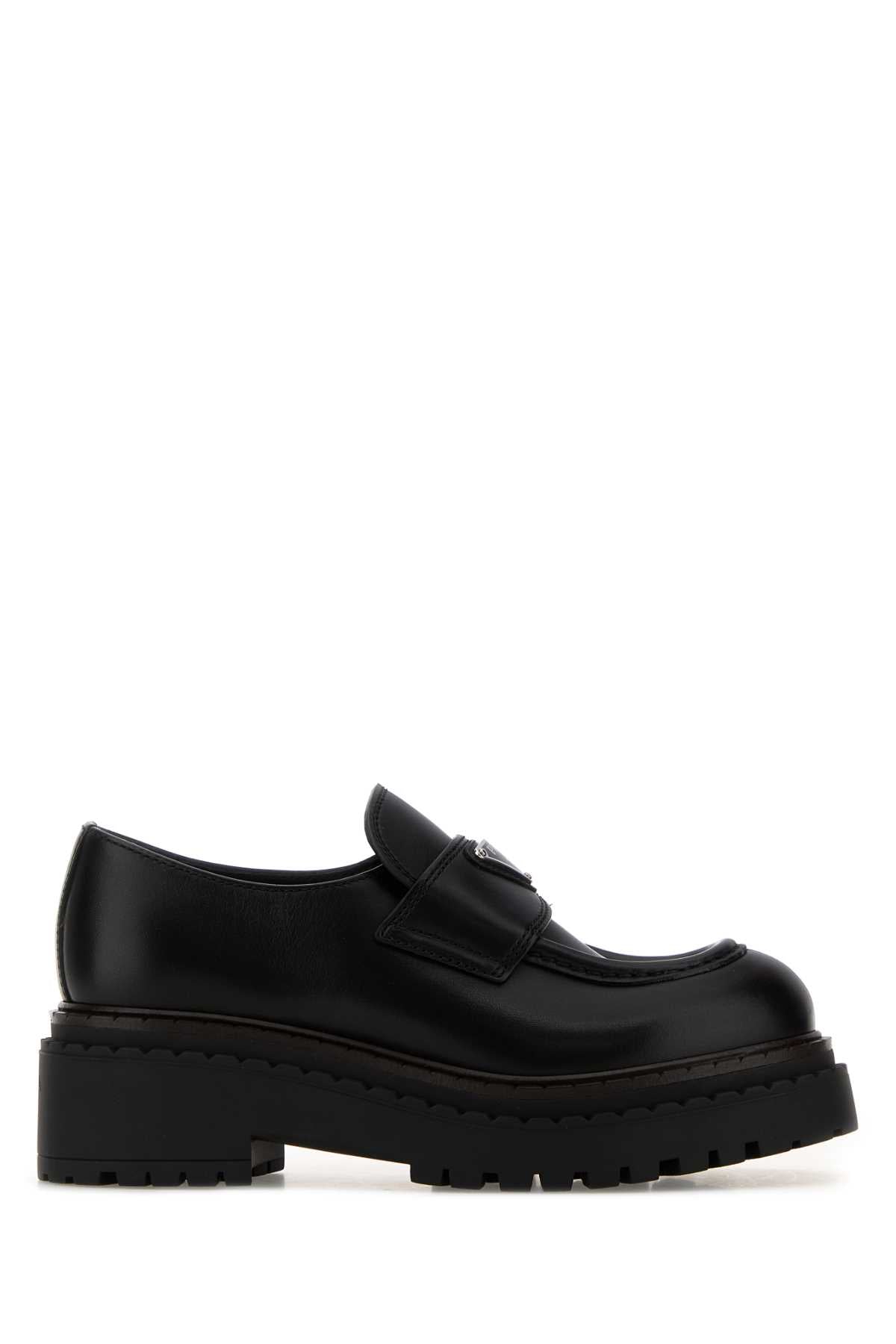 PRADA Double chocolate For Women Exterior: 100% Leather Interior: 100% Leather Sole: Rubber