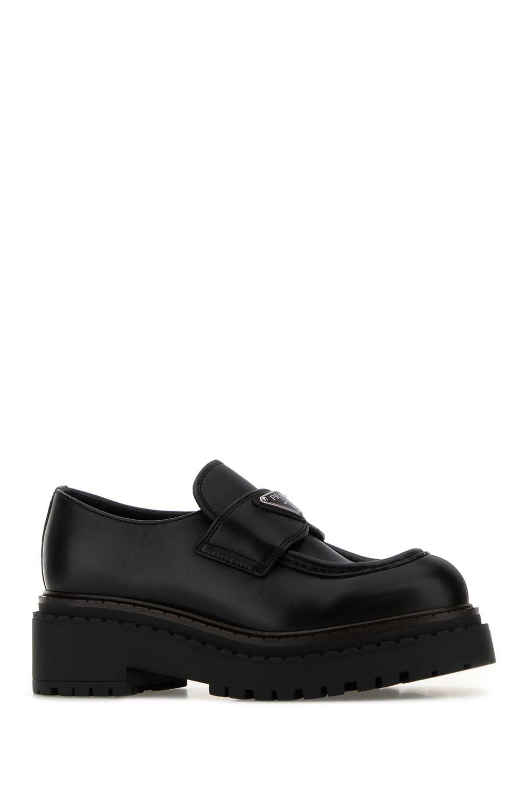 PRADA Double chocolate For Women Exterior: 100% Leather Interior: 100% Leather Sole: Rubber