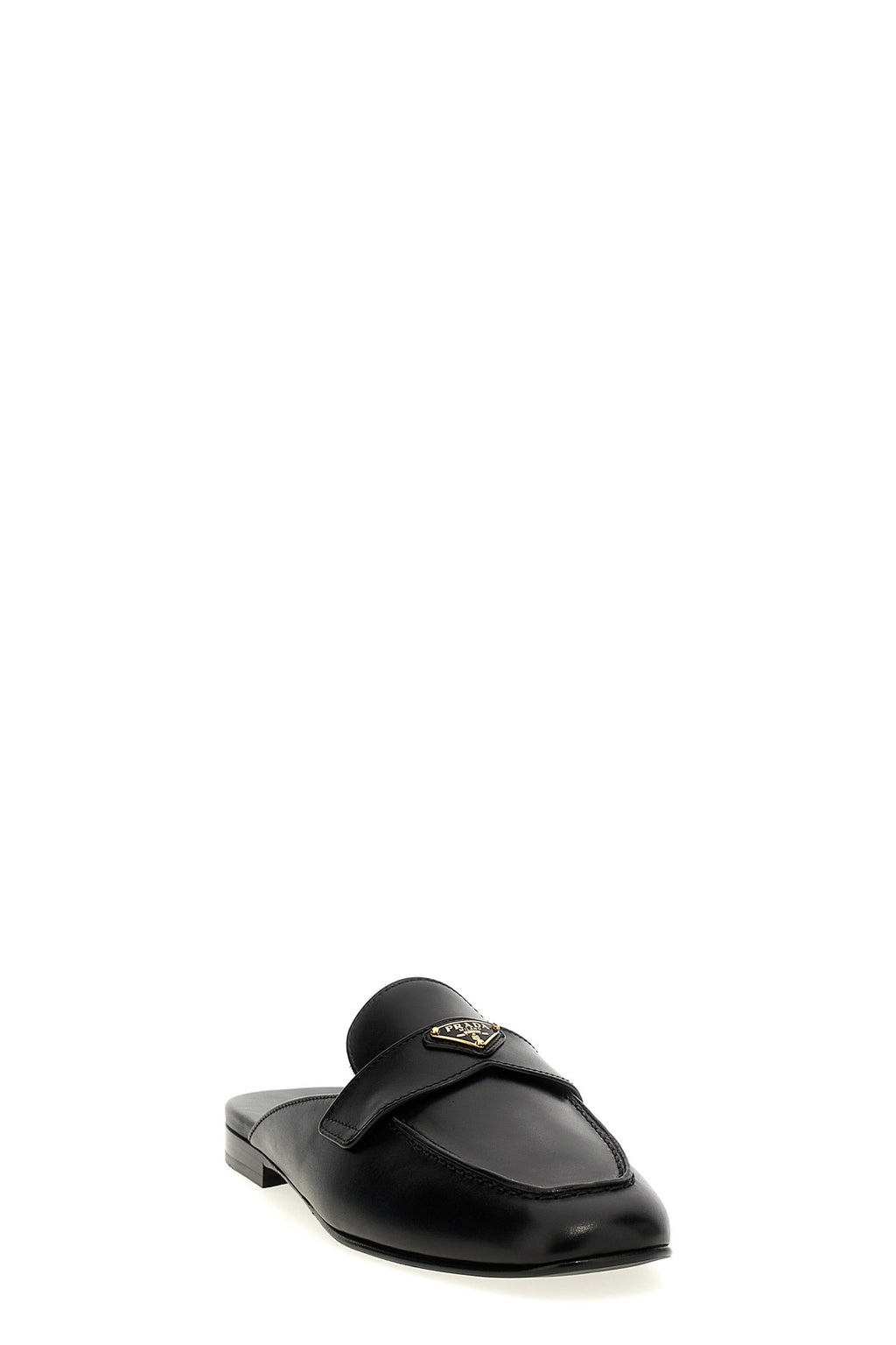 PRADA Leather sabots For Women 100% calfskin leather (Bos Taurus)