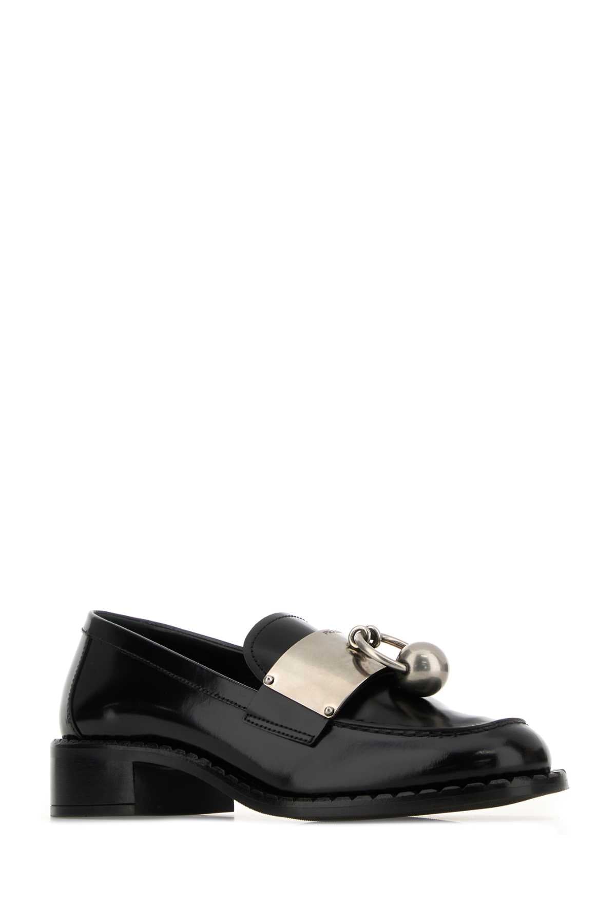PRADA MOCASSINI For Women 100%CALFLEATHER