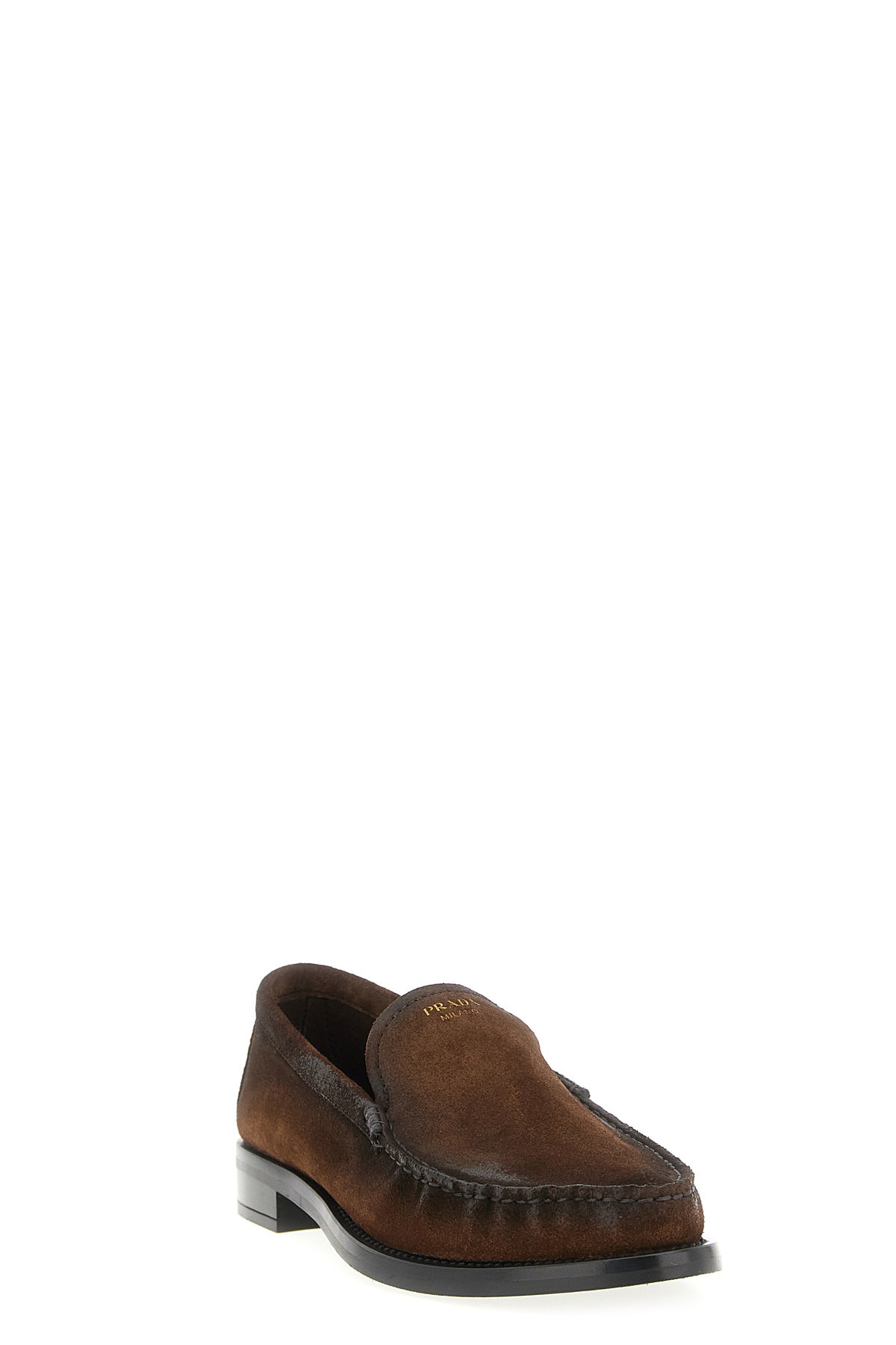 PRADA Suede loafers For Women 100% calfskin leather (Bos Taurus)