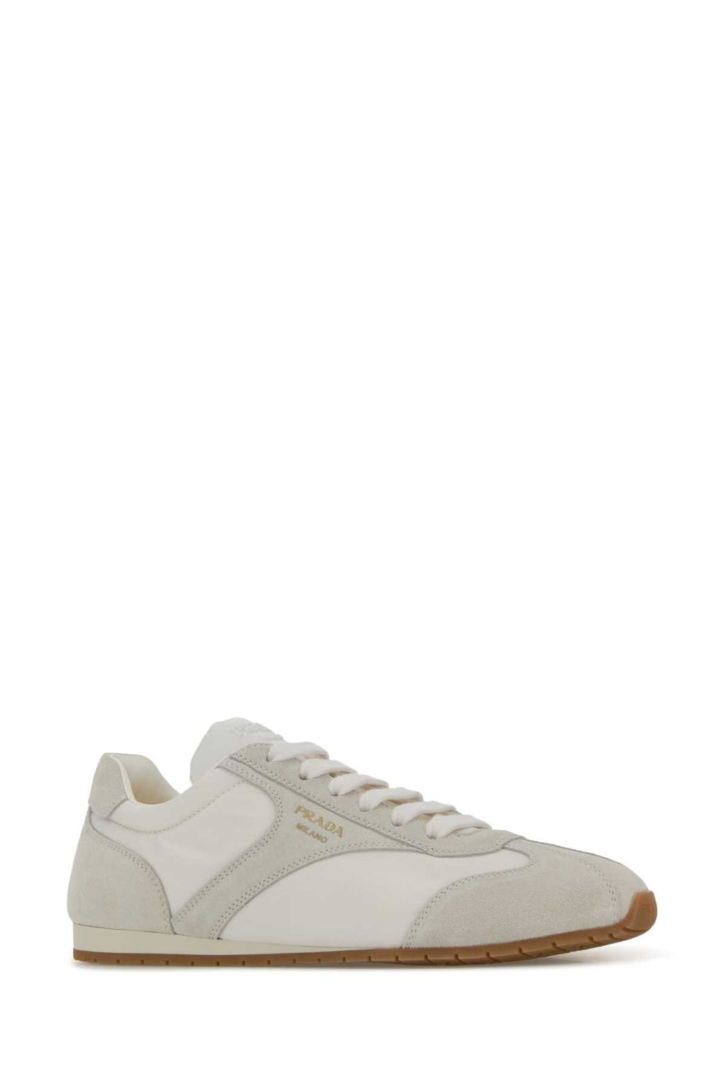 PRADA CALZATURE DONNA For Women Exterior: 100% Calf 100% Re-Nylon Interior: 100% Calf Sole: Rubber