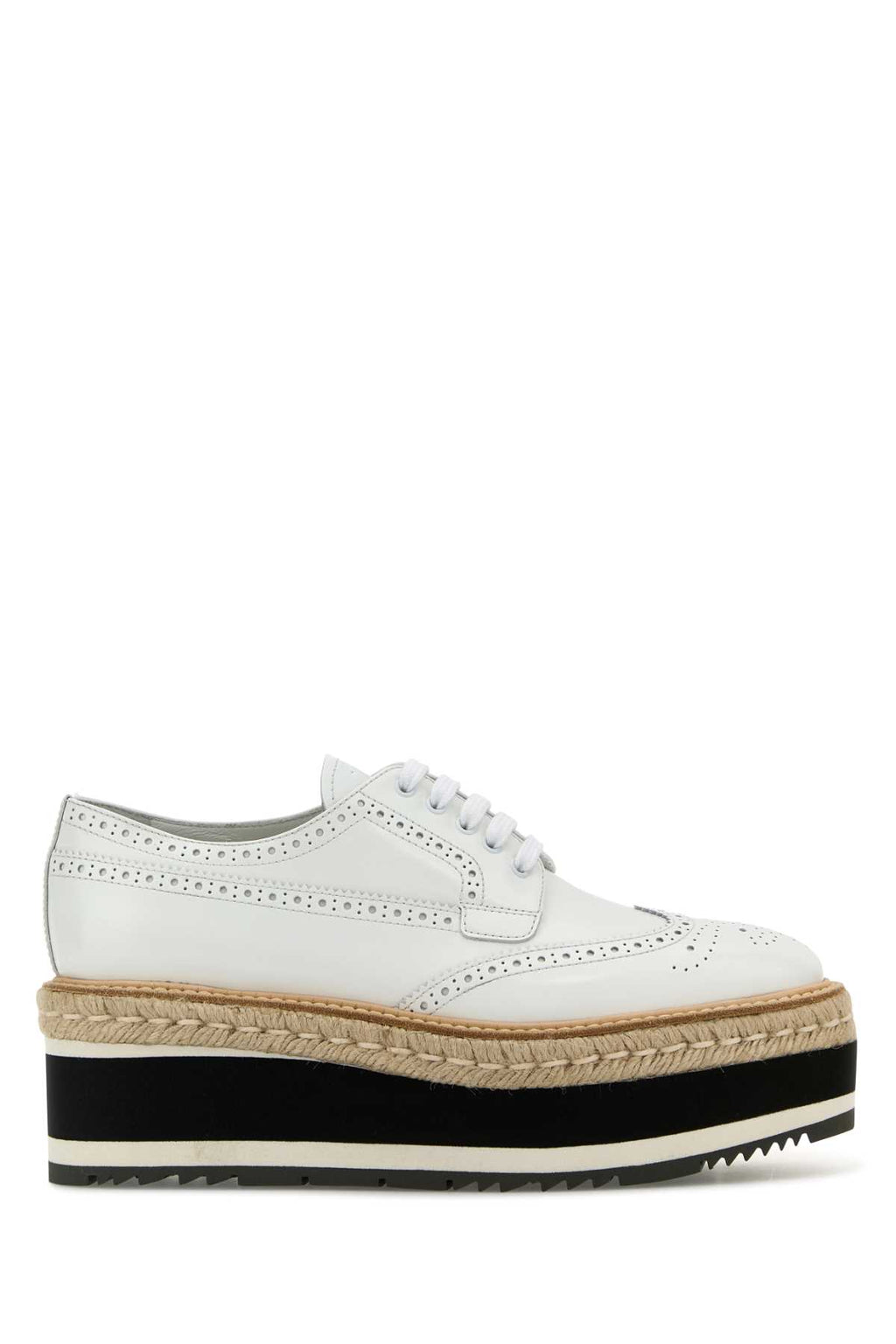 PRADA ALLACCIATE For Women Exterior: 100% Leather Interior: 100% Leather Sole: Rubber