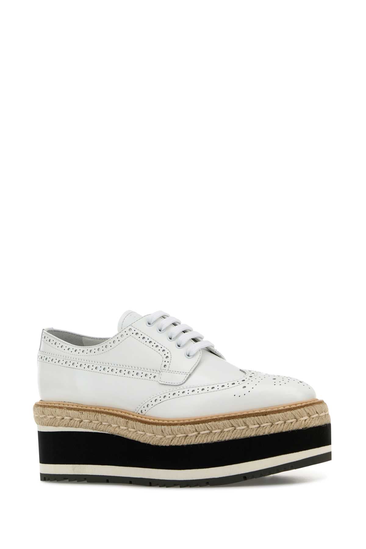 PRADA ALLACCIATE For Women Exterior: 100% Leather Interior: 100% Leather Sole: Rubber