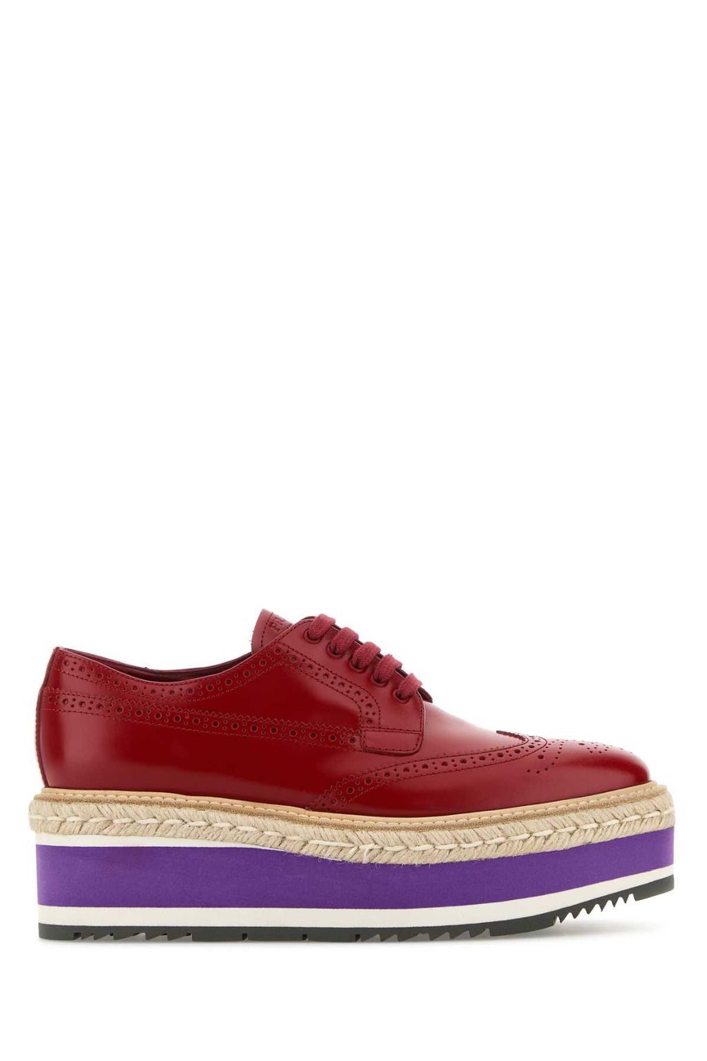 PRADA ALLACCIATE For Women Exterior: 100% Leather Interior: 100% Leather Sole: Rubber