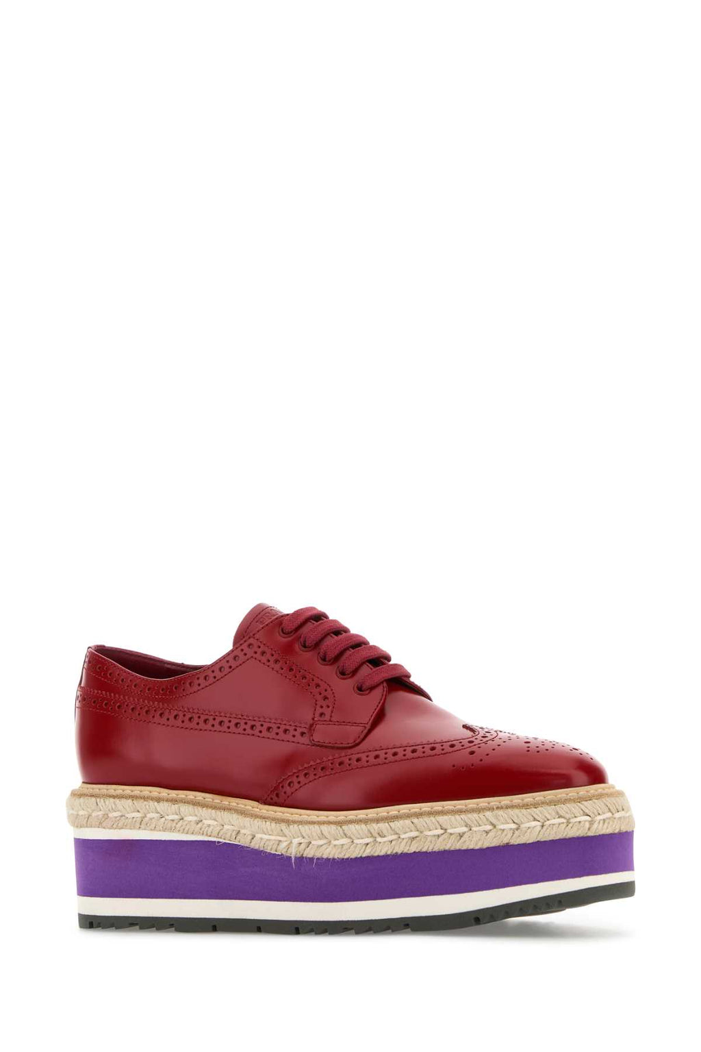PRADA ALLACCIATE For Women Exterior: 100% Leather Interior: 100% Leather Sole: Rubber
