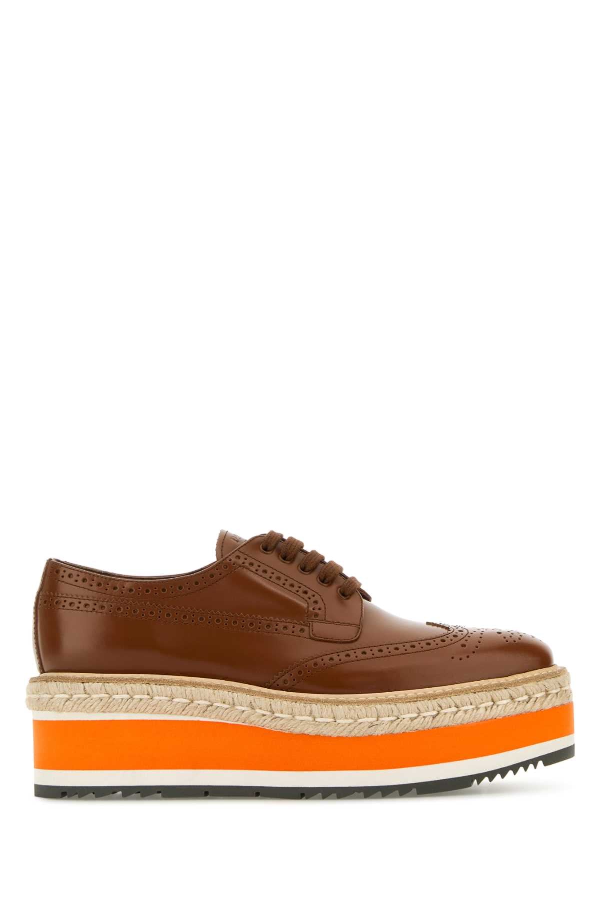 PRADA ALLACCIATE For Women Exterior: 100% Leather Interior: 100% Leather Sole: Rubber