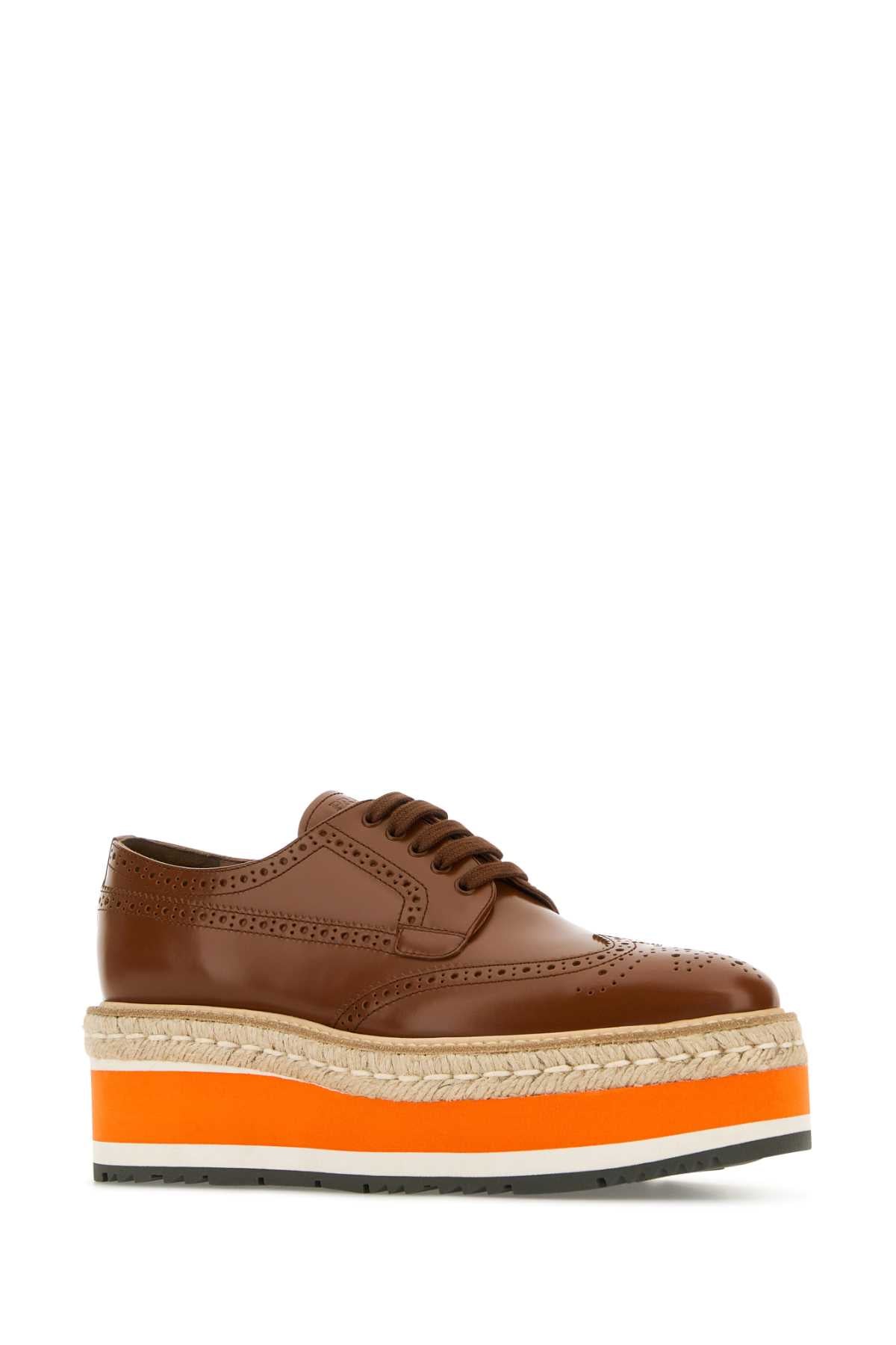 PRADA ALLACCIATE For Women Exterior: 100% Leather Interior: 100% Leather Sole: Rubber