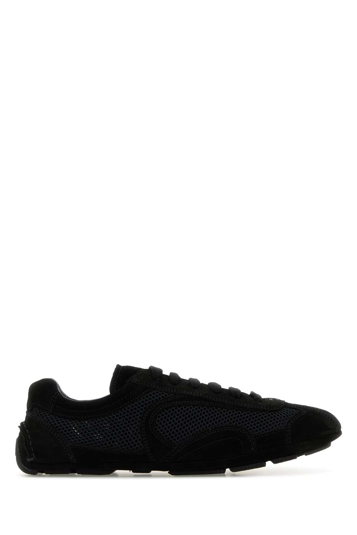 PRADA MONTECARLO For Women Exterior: 100% Fabric 100% Suede Interior: 100% Fabric Sole: Rubber